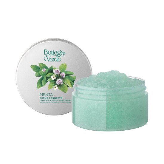 Scrub pentru corp cu extract de menta