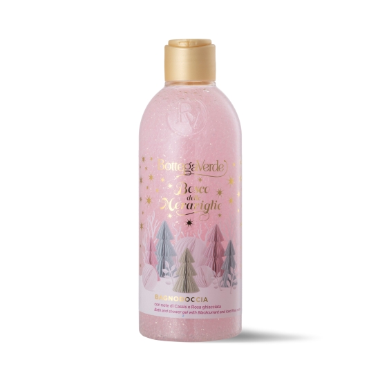 Gel de dus hidratant cu trandafir si coacaze negre - Bosco delle meraviglie, 250 ML